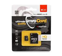 CARTA MEMORIA IMRO MICROSD 8GB CON ADATTATORE SD CLASSE 10 UHS