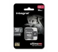 Carta Memoria Micro SD Completo HD Integral 64GB Ultima Pro Classe 10 - 90MB/S
