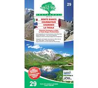Carta n. 29. Monte Bianco, Courmayeur, La Thuile, Chamonix 1:25.000