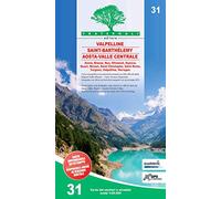 Carta n. 31. Valpelline, Saint-Barthélemy, Aosta 1:25.000