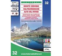 Carta n. 32. Monte Cervino, Val Tournenche, Alta Val d'Ayas