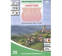 Carta n. 35. Langhe Nord. Carta escursionistica 1:25.000