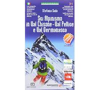 Carta n. 97. Sci alpinismo in Val Chisone, Val Pellice e Val Germanasca 1:25000