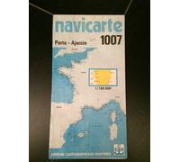 CARTA NAUTICA NAVICARTE 1007 PORTO - AJACCIO - CORSICA
