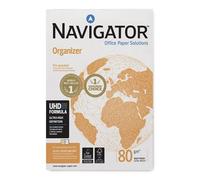 Carta Navigator Nav-80-4t A4 80g 500 Fogli 4 Perforazioni