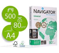 Carta Universal 80 A4 80 gr bianco Navigator conf. 500 fogli