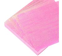 Carta Origami 75 Fogli 6x6 Pollici con Glitter, per Scrapbooking Rosa