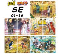 Carta originale KAYOU Naruto SE 01-16 Set completo Raro Capodanno Anime Uchiha Sasuke Sakura Hyuga Tsunade Collezione di carte Giocattolo per bambini