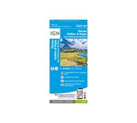 Carta Ossau, Valle D'aspe, Parco Nazionale Dei Pirenei - tu - IGN