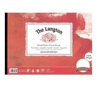 Carta p/acquerello 'The Langton' Daler Rowney 300g/m 305x229mm grana satinata
