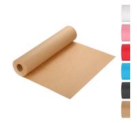 Carta pacco kraft 787x13.7cm con pellicola, marrone