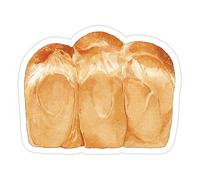 Carta per appunti a tema caffè e pane, 30 fogli di carta a righe