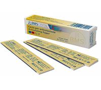 Carta per articolazione dentale Bms blu/rosso colori intensi, spessore 80μ - 144 foglietti (12x12)