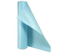 Carta per barella Fiselin extrasuave blu pretagliata da 40 cm | Rotoli di carta per barelle in cellulosa di poliestere 1 Roll