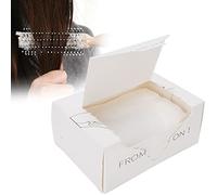 Carta per la Pulizia della Spazzola per Capelli, 50 Pezzi Rete per la Pulizia del Pettine Rete Protettiva per Spazzola per Capelli Rete per la Pulizia del Pettine Strumenti per la Rimozione dei Peli D