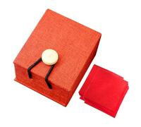 Carta per labbra cinese - Antico rossetto cinese | Fogli per rossetto | Carta per trucco rossetti | Carta per rossetto idratante punta lucida | Carta cosmetica per rossetto con scatola rossa per la