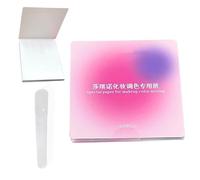 Carta Per Miscelare Smalti Per Unghie,100 Pezzi di Pad Impermeabile | Carta Impermeabile Per La Miscela Di Smalto Per Unghie Per Le Donne, Pratica Di Trucco E Manicure