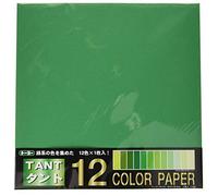 Carta per origami, 068304, Tank Green Mix, 35 cm x 35 cm