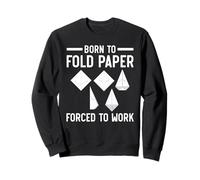 Carta per Origami Born To Fold, Arte Giapponese Felpa