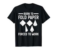 Carta per Origami Born To Fold, Arte Giapponese Maglietta