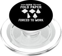 Carta per origami "Born To Fold", arte giapponese PopSockets PopGrip per MagSafe
