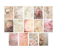 Carta per scrapbooking, kit per scrapbooking per journaling - Carta a farfalla 3D per diario di album | per album estetica vintage per quaderni, forniture per diari, per adulti, bambini e adoles