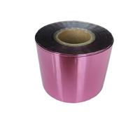 Carta per stampa a caldo, Tovagliolo for laminazione a trasferimento termico, carta anodizzata dorata, 3 cm x 120 m, 11 colori(Pink)