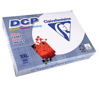 Carta per stampante DCP Clairefontaine 1821 (500 fogli in formato A4 con 100 grammi / carta per copie premium per stampa di immagini a colori intensiva) bianco