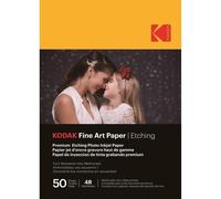 Carta per stampante Kodak Fine Art Graate A6 210 g effetto inciso opaco