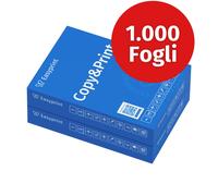 Carta per stampanti e fotocopie A4 1000 fogli bianco PEFC Easyprint