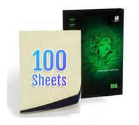 Carta per trasferimento tatuaggi, 100 fogli di carta per stencil per tatuaggi, A4, compatibile con stampanti Tatuo, MT660...