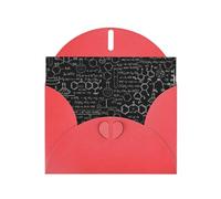 Carta perlata Astratta Scienza Chimica Illustrazione Stampa 3D Biglietto di auguri per compleanno, Ringraziamento, Natale, Capodanno