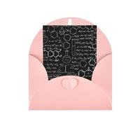 Carta perlata Astratta Scienza Chimica Illustrazione Stampa 3D Biglietto di auguri per compleanno, Ringraziamento, Natale, Capodanno