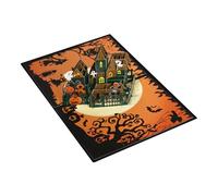 Carta pieghevole dei castelli di Halloween intricati della carta dei castelli per i regali di auguri di Halloween per la carta di amici e familiari