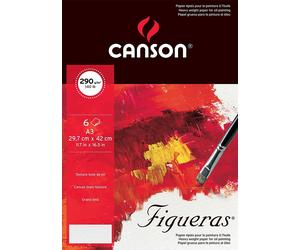 Carta pittura olioCanson Figueras A3 6 fogli