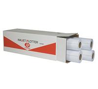 Carta plotter semi-opaca bianca JP-One 60gr scatola 4 rotoli 91,4x50