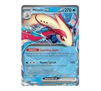 Carta Pokemon Milotic ex 042/191 ultra rara | Carte Pokémon rare | Pokémon EX | Scintille crescenti | Pokemon Scarlatto e Viola | Autenticato Titan Cards