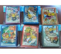 Carta Pokemon Pikachu Tohoku Festival 64 Sleeve Set di 6 Pokemon Center Limited