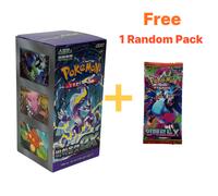Carta Pokemon Scarlatto e Viola Viola ex SV1V Booster Box versione coreana