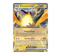 Carta Pokemon ultra rara Kilowattrel ex 068/191 | Carte Pokémon EX | Scintille in aumento | Pokemon Scarlatto e Viola | Titan Cards Authenticated