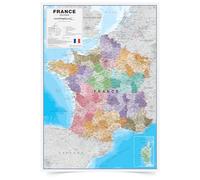 Carta politica della Francia 84,1 x 118,9 cm