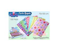 CARTA REGALO BAMBINI PEPPA PIG 100 FOGLI 70X100CM.