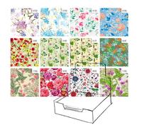 Carta Regalo in Fogli Raso Sadoch - 70x100 cm - R4403GEN (Assortiti Fiori Conf.