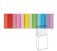 REX SADOCH - EC3J1G01 - Rotolo carta regalo - 2 m x 70 cm - fantasie righe e pois - Rex Sadoch - espositore 50 pezzi - 95083 - Conf. da 1 Pz. - EC3J1G01