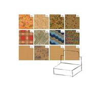 Carta regalo - kraft - Natura - 70 x 100 cm - Rex Sadoch - scatola 100 fogli