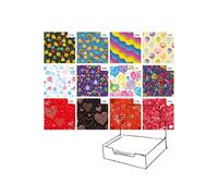 Carta Regalo in Fogli Raso Sadoch - 70x100 cm - R4414GEN (Assortiti Fantasia Con