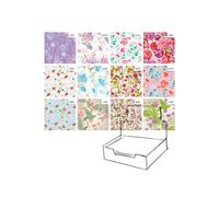 Carta Regalo in Fogli Raso Sadoch - 70x100 cm - R4403GEN (Assortiti Fiori Conf.