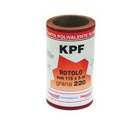 CARTA RESINATA AL CORINDONE CON SUPPORTO LATTICE KPF IN MINIROLL- - grana 150...