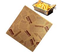 Carta Resistente al Grasso | 100 Pezzi Per Panini E Sandwich,Carta di Alimentare Resistente al Calore,Per Panificio, Picnic, Feste, Patatine Fritte, Pasticceria, Dolci, Burro, Toast