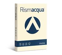 carta colorata favini rismacqua colori tenui 200 g/m² a4 avorio 110 - risma da 125 fogli - a67q104